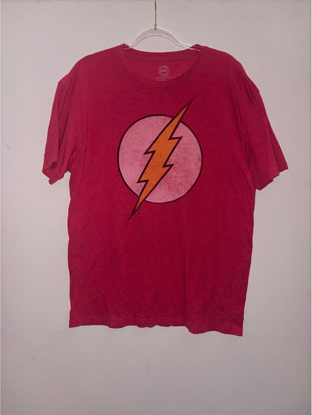 The Flash Logo Tee Faded Red